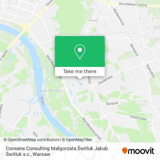 Consens Consulting Małgorzata Świtluk Jakub Świtluk s.c. map