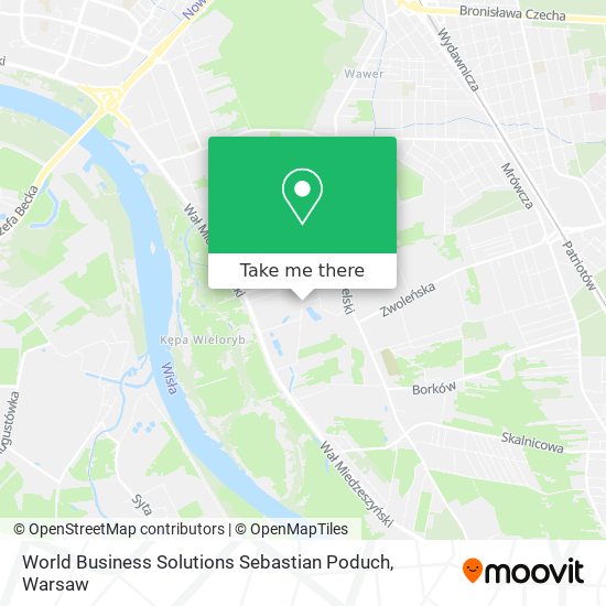 World Business Solutions Sebastian Poduch map