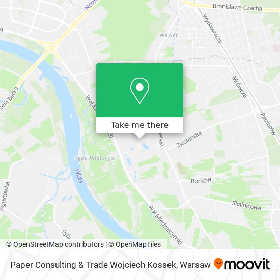 Paper Consulting & Trade Wojciech Kossek map