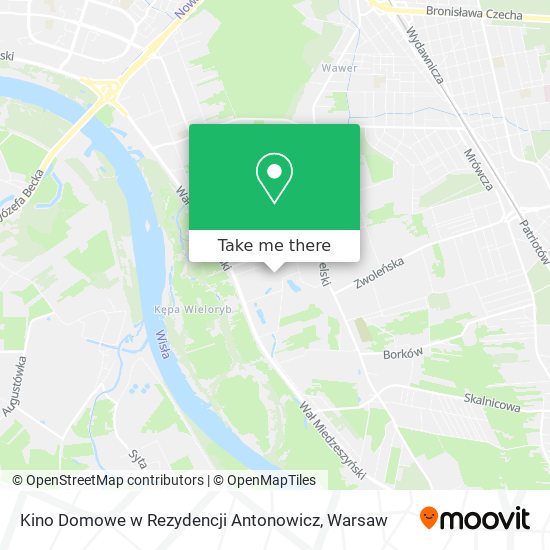 Kino Domowe w Rezydencji Antonowicz map