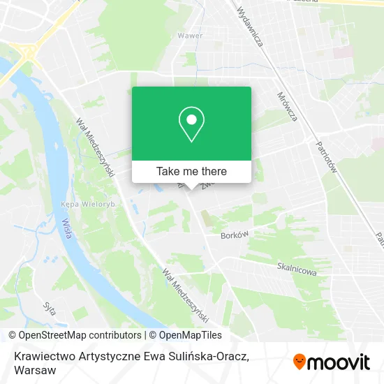 Krawiectwo Artystyczne Ewa Sulińska-Oracz map