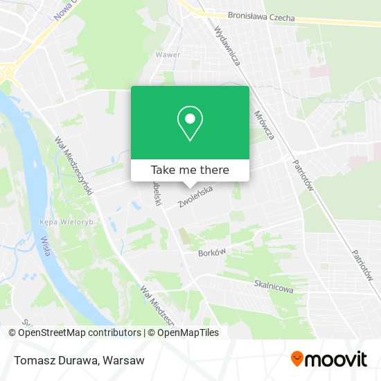 Tomasz Durawa map