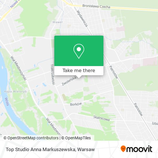 Top Studio Anna Markuszewska map