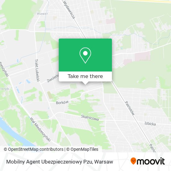 Карта Mobilny Agent Ubezpieczeniowy Pzu