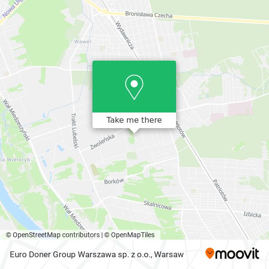 Euro Doner Group Warszawa sp. z o.o. map