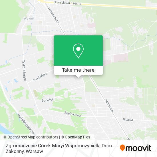 Zgromadzenie Córek Maryi Wspomożycielki Dom Zakonny map