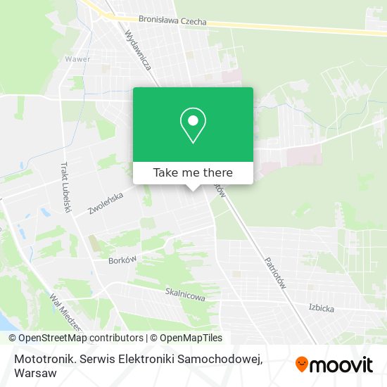 Mototronik. Serwis Elektroniki Samochodowej map