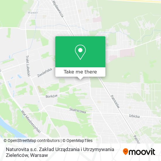 Naturovita s.c. Zakład Urządzania i Utrzymywania Zieleńców map