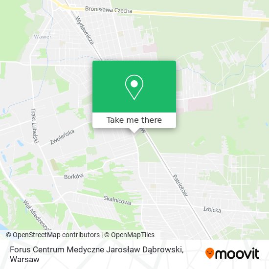 Forus Centrum Medyczne Jarosław Dąbrowski map