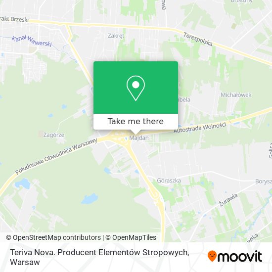 Teriva Nova. Producent Elementów Stropowych map