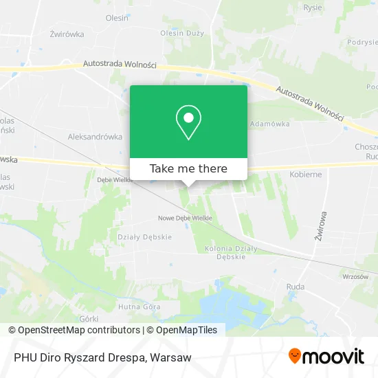 Карта PHU Diro Ryszard Drespa