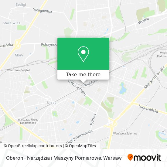 Oberon - Narzędzia i Maszyny Pomiarowe map