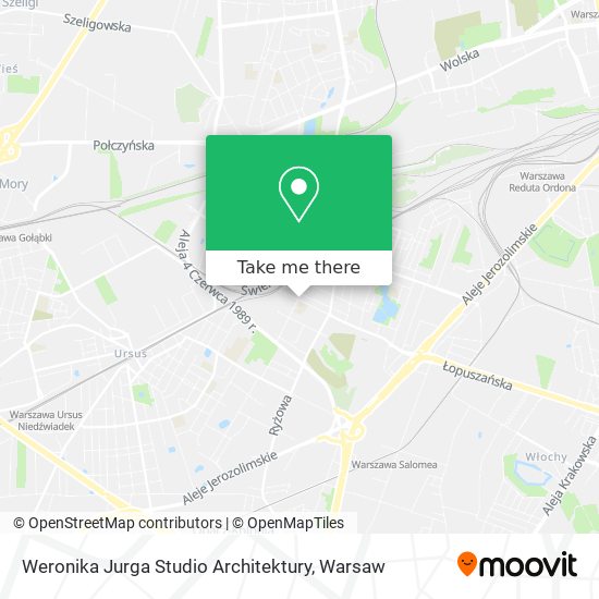 Weronika Jurga Studio Architektury map