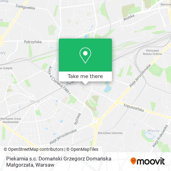 Piekarnia s.c. Domański Grzegorz Domańska Małgorzata map