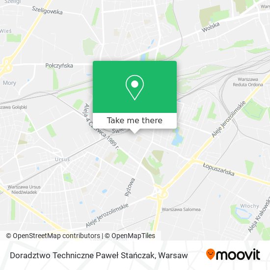 Doradztwo Techniczne Paweł Stańczak map