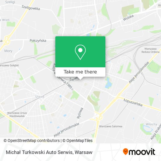 Michał Turkowski Auto Serwis map