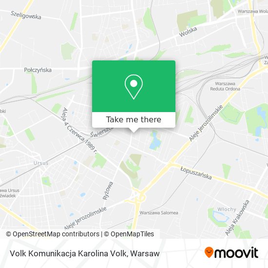 Volk Komunikacja Karolina Volk map