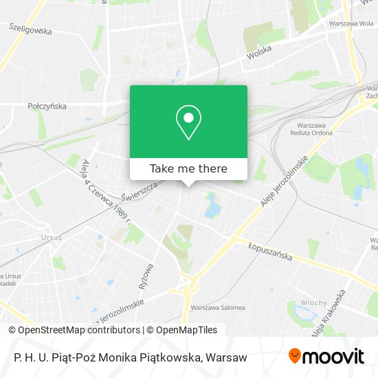 P. H. U. Piąt-Poż Monika Piątkowska map