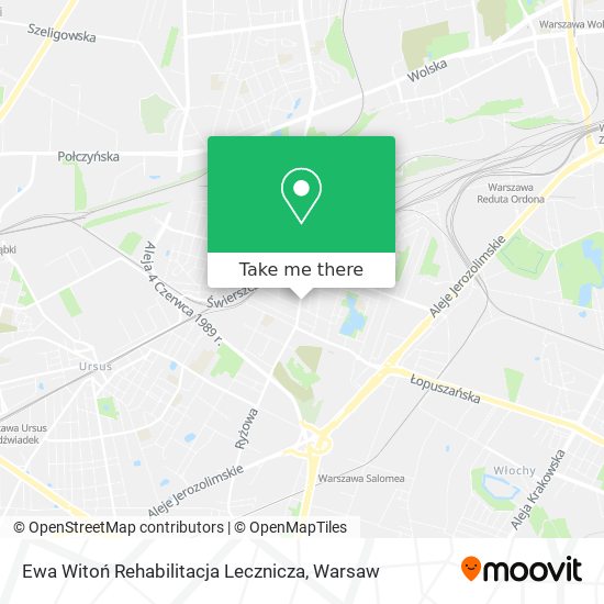 Ewa Witoń Rehabilitacja Lecznicza map