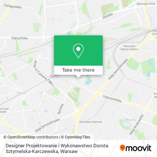 Designer Projektowanie i Wykonawstwo Dorota Sztymelska-Karczewska map