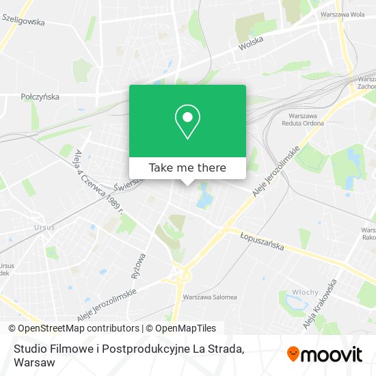 Studio Filmowe i Postprodukcyjne La Strada map