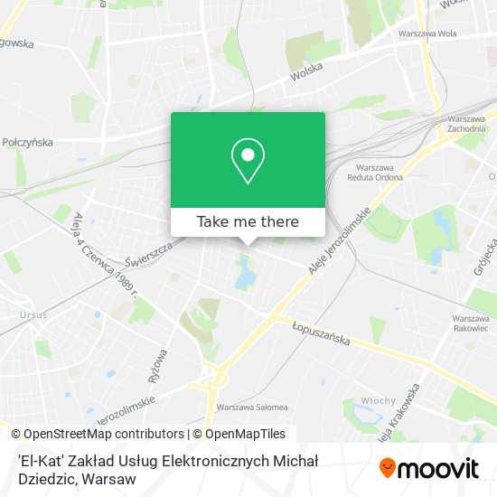 'El-Kat' Zakład Usług Elektronicznych Michał Dziedzic map