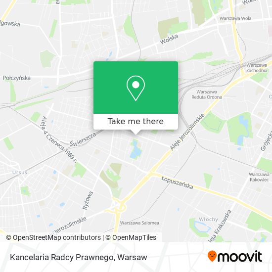 Kancelaria Radcy Prawnego map