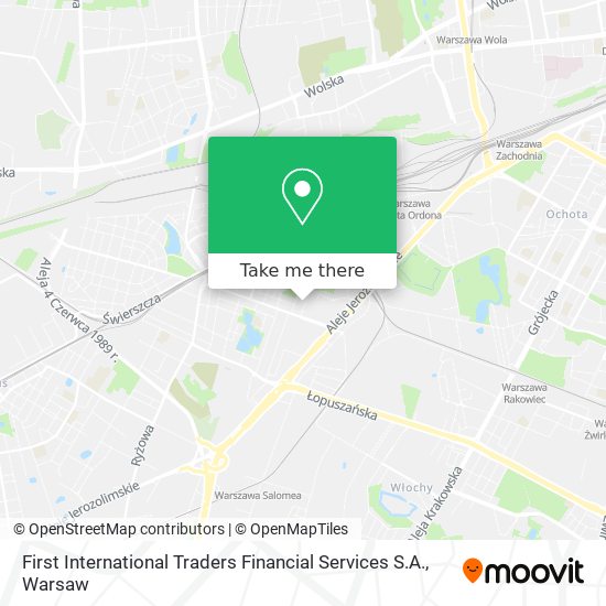 First International Traders Financial Services S.A. map