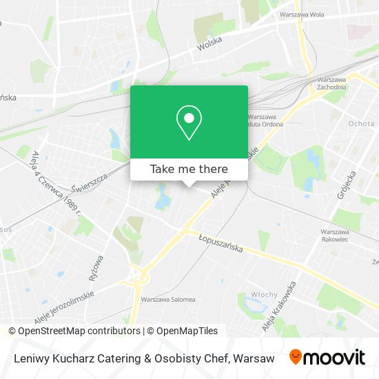 Leniwy Kucharz Catering & Osobisty Chef map