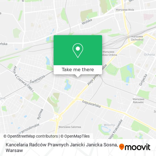 Kancelaria Radców Prawnych Janicki Janicka Sosna map