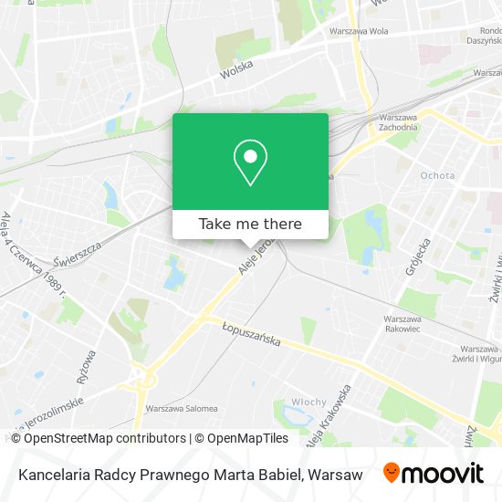 Kancelaria Radcy Prawnego Marta Babiel map