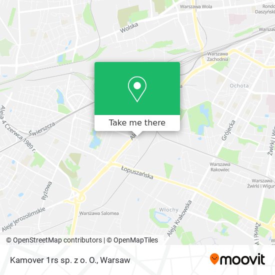 Kamover 1rs sp. z o. O. map