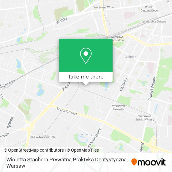 Wioletta Stachera Prywatna Praktyka Dentystyczna map