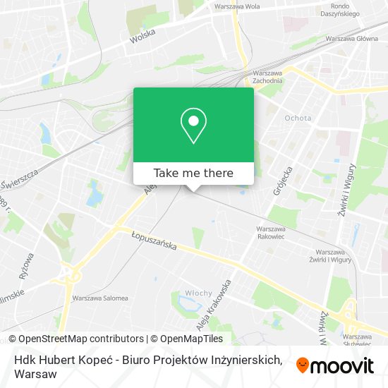 Hdk Hubert Kopeć - Biuro Projektów Inżynierskich map