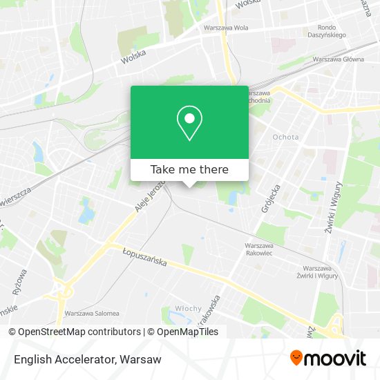 English Accelerator map