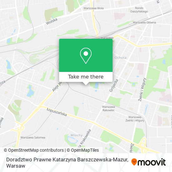 Карта Doradztwo Prawne Katarzyna Barszczewska-Mazur