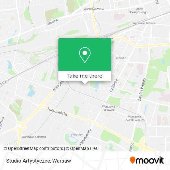 Studio Artystyczne map