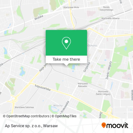 Ap Service sp. z o.o. map