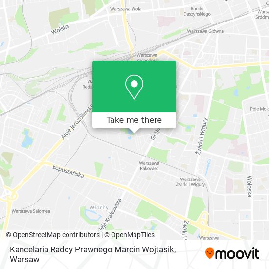 Kancelaria Radcy Prawnego Marcin Wojtasik map