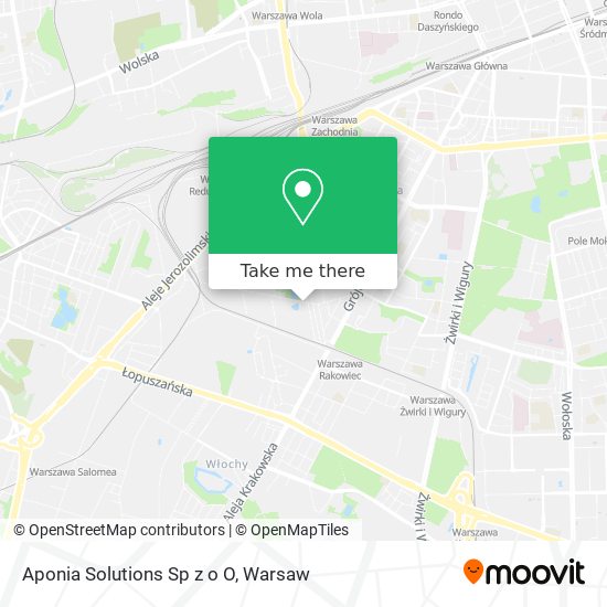 Aponia Solutions Sp z o O map