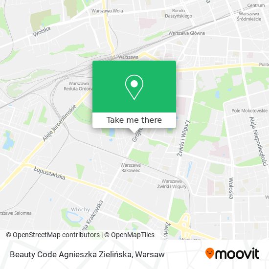 Beauty Code Agnieszka Zielińska map