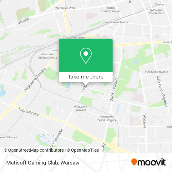 Matisoft Gaming Club map