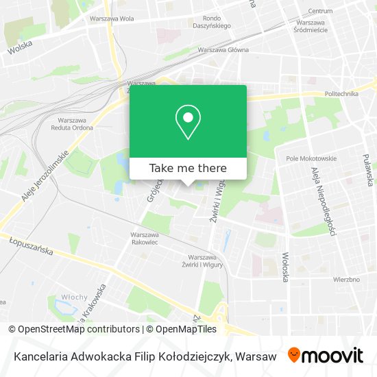 Kancelaria Adwokacka Filip Kołodziejczyk map