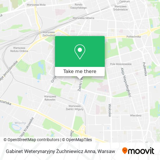 Gabinet Weterynaryjny Żuchniewicz Anna map