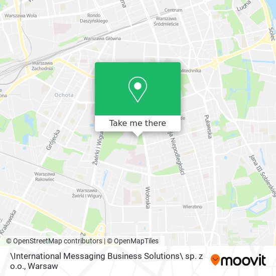 \International Messaging Business Solutions\ sp. z o.o. map