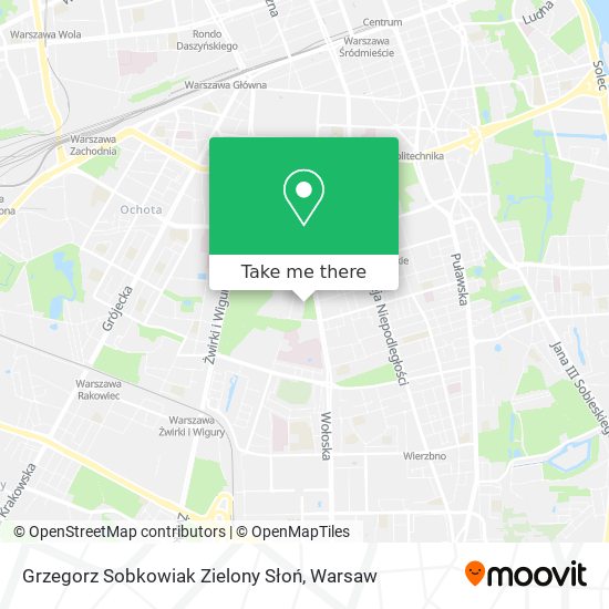 Grzegorz Sobkowiak Zielony Słoń map