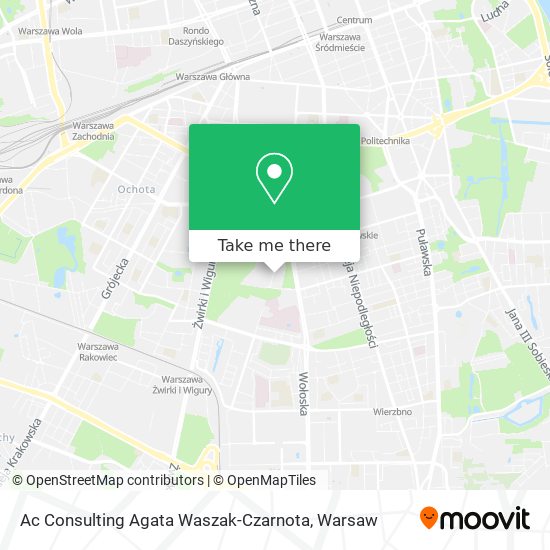 Ac Consulting Agata Waszak-Czarnota map