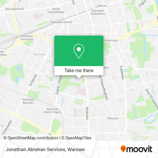 Jonathan Abrahan Services map
