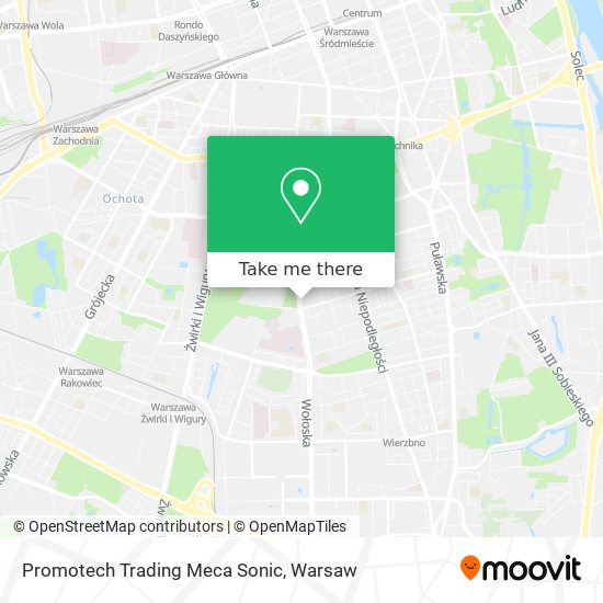 Promotech Trading Meca Sonic map