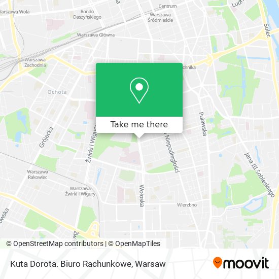 Kuta Dorota. Biuro Rachunkowe map